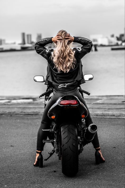 Woman Motorcycle Photoshoot, Motorcycle Photoshoot Women, Bikers Photography, Motorcycle Photoshoot, Photoshoot Women, Moto Girl, Biker Photography, Biker Photoshoot, Master Board