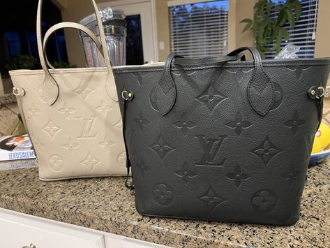 Empreinte Neverfull - yay or nay? | PurseForum Louis Vuitton Neverfull Empreinte, Lv Neverfull Outfit, Neverfull Empreinte, Neverfull Outfit, Louis Vuitton Outfit, Lv Neverfull, Black Louis Vuitton, Dream Bags, Neverfull Gm