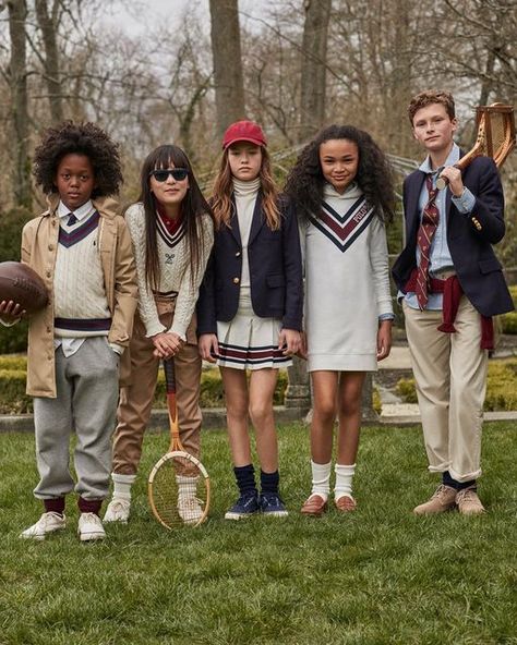 Mac Donalds, Rugby Kids, Collection Drawing, School Uniform Fashion, Kids Uniforms, Kids Designer Clothes, Estilo Preppy, Ralph Lauren Kids, Uniform Fashion