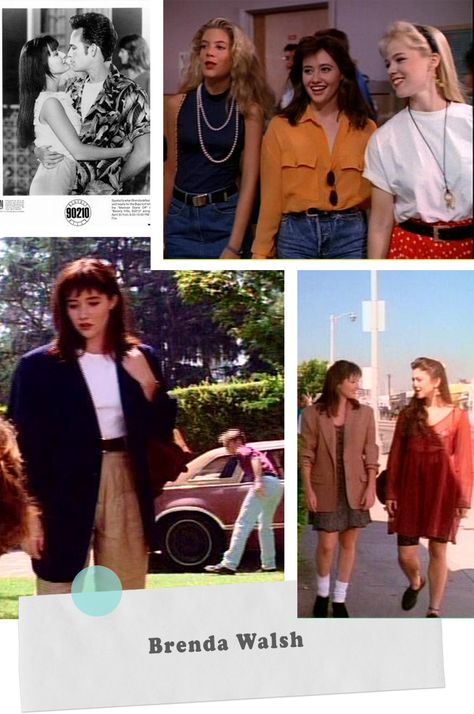 In an attempt to distract myself from the book prison, I started watching Beverly Hills 90210 all over again, from the very first episode of the very first season. It conjured up fond memories of being a teenager, coming home… French Girl Lifestyle, Shannon Dorothy, Cinema Outfit, Shannon Doherty, 90210 Fashion, Brenda Walsh, 90 Fashion, Fashion Decades, 90s Fashion Women