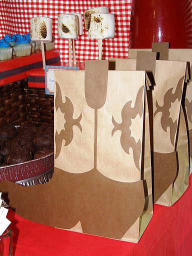 Photo 1 of 31: Western/Cowboy / Birthday "All-American Round-Up" | Catch My Party Cowboy Birthday Party Ideas, Cowboy Party Favors, Cowboy Theme Party, Wild West Party, Cowboy Birthday Party, Western Birthday, Cowgirl Birthday Party, Western Theme Party, Horse Party