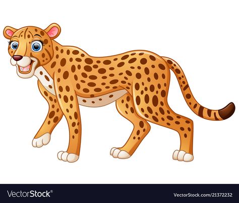 Cheetah Cartoon, Leopard Cartoon, Leopard Illustration, Cartoon Leopard, Cheetah Print Background, Free Cartoon Characters, Jungle Animal Art, Background Cartoon, Preschool Activities Toddler