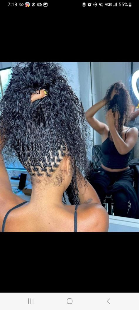 Small Bohemian Knotless, Small Bohemian Knotless Braids, Bohemian Knotless Braids, Bohemian Knotless, Boho Knotless Braids, Boho Knotless, Try On Hairstyles, Boho Hair, Natural Hair Beauty