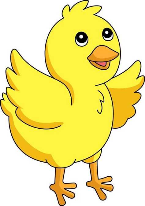 pollito dibujos animados color clipart ilustración Cartoon Chicken Cute, Chicken Little Characters, Animated Chicken Drawings, Cartoon Chicken Drawing Funny, Pollo Animal, Color Clipart, Preschool Coloring Pages, Art Hub, Pikachu