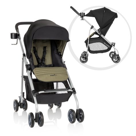 Arrives by Tue, Jun 7 Buy Evenflo Reversi Lightweight Reversible Stroller (Leonis Green) at Walmart.com Nursery Designs, Car Seat And Stroller, Umbrella Stroller, Parenting Organization, Lightweight Stroller, Baby Stage, Delta Children, Travel Gadgets, Baby Jogger