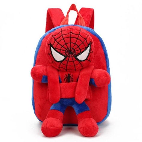 Spiderman Backpack, Spiderman Room, Spiderman Outfit, Spiderman Gifts, Spiderman Theme, Kindergarten Gifts, Mini Mochila, Spiderman Birthday, Plush Backpack