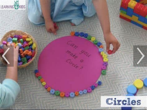 Circle Shape Activity For Preschool, Circle Shape Activities For Preschool, Circle Activities For Preschool, Learning Shapes Activities, Circle Activity, Fish Alphabet, 2d Shapes Activities, Shapes For Toddlers, Shapes Lessons