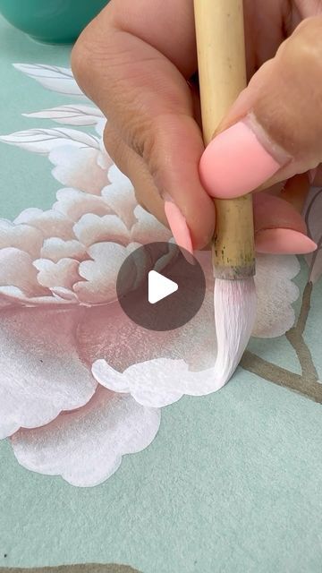 Diane Hill on Instagram: "Hand painting a Chinoiserie design for @hillhouse 2024 artists edition Nap Dress. It’s available online today and I’ll be hanging at @libertylondon tomorrow to celebrate the launch.  I painted the design on blue India tea paper using Chinoiserie brushes, both of which are available to buy on my website.   Looking forward to wearing the dress this week! 🙌🏼  #napdress #napdressnation #napdresssummer #hillhousehome #Chinoiserie #chinoiseriechicstyle #chinoiserieart #chinoiserieartist #watercoloring #watercolorart #waterblog #watercolor_art #watercolorillustration #gouachepaint #gouacheillustration #gouachepainting #art #artist #artstudio #artistsoninstagram #artwork #painting #chinoiseriechic #chinoiseriewallpaper" Chinoiserie Diy, Chinoiserie Paintings, Tea Paper, Chinoiserie Art, Acrylic Painting Inspiration, Nap Dress, Chinoiserie Design, Gouache Illustrations, Chinoiserie Wallpaper