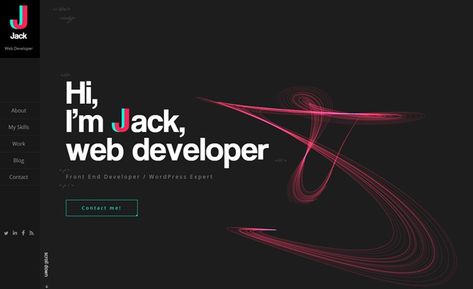 #Featured of the Day 26 Feb 2021 JJ web developer portfolio by Jacek Jeznach https://www.csslight.com/website/40033/JJ-web-developer-portfolio Frontend Developer Portfolio, Web Developer Portfolio Website, App Advertising, Web Developer Portfolio, Developer Portfolio, Mobile Layout, Coding Jobs, Design Portfolio Website, Web Development Programming