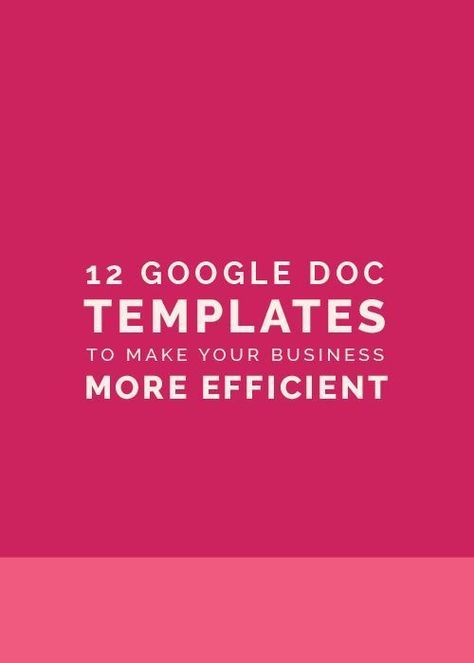 12 Google Doc Templates to Make Your Business More Efficient | Elle & Company Google Doc Templates, Business Management Degree, Google Doc, Social Media Schedule, Harvard Business School, Business Systems, Business Degree, Bullet Journal Inspo, Business Organization