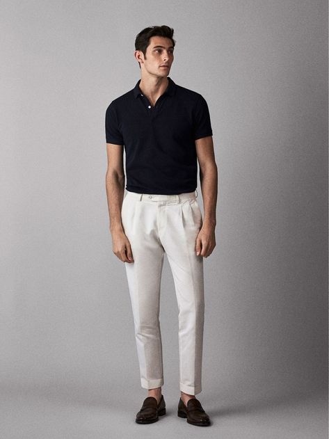 Norsis Networking Event Outfit, Event Outfit Ideas, Polo Shirt Outfits, Mens Business Casual Outfits, Minimalist Fashion Men, Chic Business Casual, Formal Men Outfit, Stylish Men Casual, Business Casual Outfits For Work