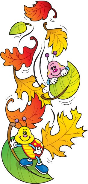 ஐღ♡ღஐ Autumn Pictures For Kids, Autumn Clip Art, Fall Clip Art, Fall Rock, Leaves Illustration, Pola Sulam, Falling Leaves, Rock Painting Art, Art Drawings For Kids