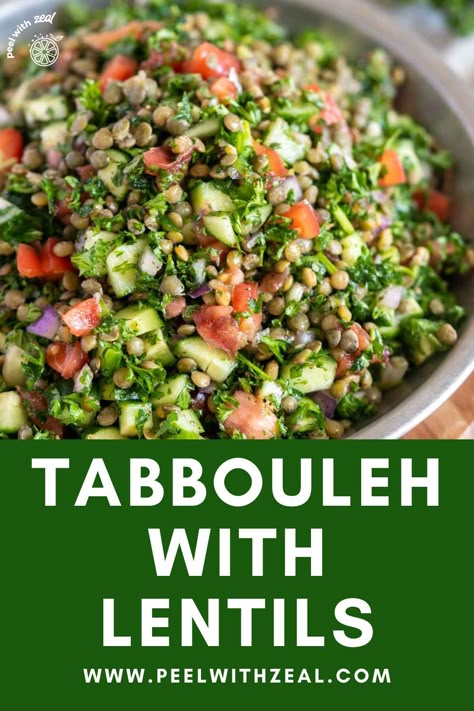 Lentil Cold Salad, Winter Lentil Salad, Green Lentil Recipes Salad, Summer Lentil Salad, Summer Lentil Recipes, Lentil Salad Recipes Cold, Asparagus Salad Recipes, Cold Lentil Salad, Lentil Tabbouleh