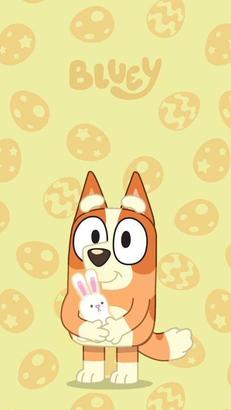 Bluey Easter Wallpapers - Bluey Official Website Easter Wallpapers, Cute Background Pictures, Bingo Funny, Care Bear Party, Cute Backgrounds For Iphone, Cute Lockscreens, Adorable Homes Game, Easter Wallpaper, New Year Wallpaper