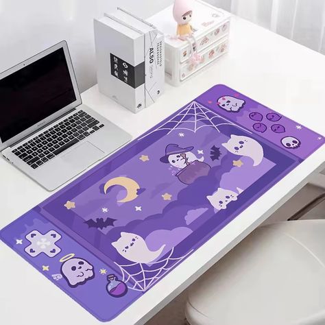 Cute Ghosts Mause Pad Gaming Mat Desk Accessories Office Desktops Pc Gamer Mouse Mats Mousepad Keyboard Extended Xxl Setup Anime - AliExpress 7 Office Desktop, Desk Accessories Office, Desktop Pc, Pc Gamer, Mouse Mat, Desk Accessories, Cute Ghost, Keyboard, Mouse Pad