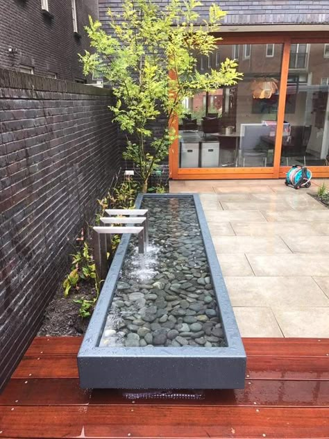 Small Water Fountain, Serenity Garden, Stones Garden, Landscaping Diy, Fountains Backyard, Backyard Landscaping Plans, Rocks Painted, Waterfalls Backyard, Backyard Landscaping Ideas