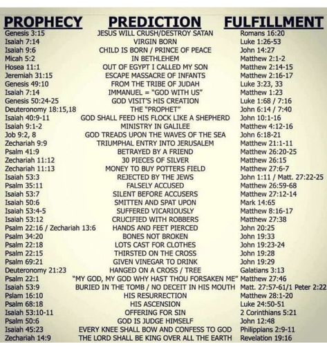 Bible Prophecies Fulfilled, Learn The Bible, Bible Study Topics, Bible Study Help, Bible Study Notebook, Bible Promises, Bible Study Lessons, Bible Study Verses, Bible Study Tools