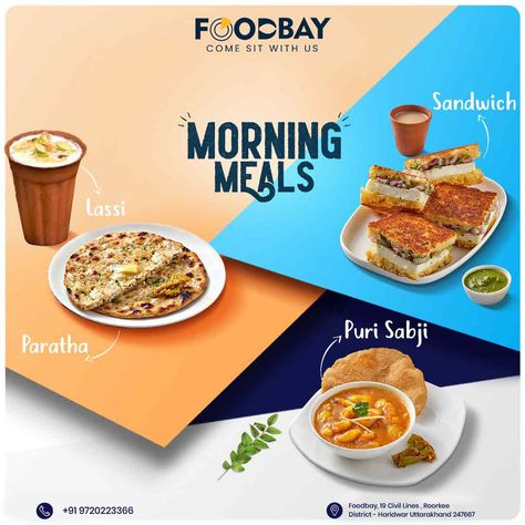 Start your day right with FoodBay's irresistible breakfast specials, designed to energize your morning without straining your wallet. Our menu offers a delightful array of mouth-watering options, all at unbeatable prices! call us: +919720223366 Reach Us: Food Bay 19, Haridwar Rd, Civil Lines, Roorkee, Uttarakhand 247667 #foodie #foodlove #chickenfried #burgrill #Zomato #instagram #instadaily #instagood #instafood #burgertime #burgerlove #FoodOffers #tastebuds #FoodieDeals #roorkee #FoodieD... Hotel Ads, Us Food, Breakfast Specials, Food Template, Paper Note, Feed Ig, Food Graphic Design, Design School, Breakfast Buffet