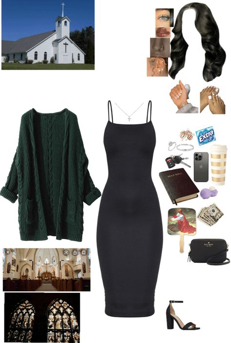 Sunday Best Outfit Church Black Women, Church Baddie Outfits, Church Outfit Black Women Dresses, Sunday Church Outfit Summer Casual, Modest Church Outfits Black Women, Church Clothes Black Women, Skirt Outfits Church, Sunday Outfits Church, Cute Church Outfits Black Women