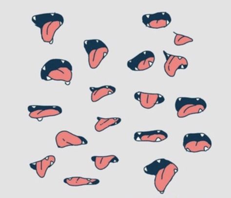 Mouth Shapes, Teeth Art, Drawing Face Expressions, Mouth Drawing, Manga Drawing Tutorials, Emoji Art, Creative Drawing Prompts, Drawing Expressions, Easy Drawings Sketches