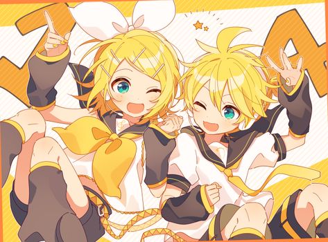 Len And Rin Widget, Len Vocaloid Wallpaper Pc, Rin Banner Vocaloid, Len And Rin Wallpaper, Len And Rin Fanart, Rin And Len Wallpaper, Len Kagamine Fanart, Rin Banner, Rin Y Len