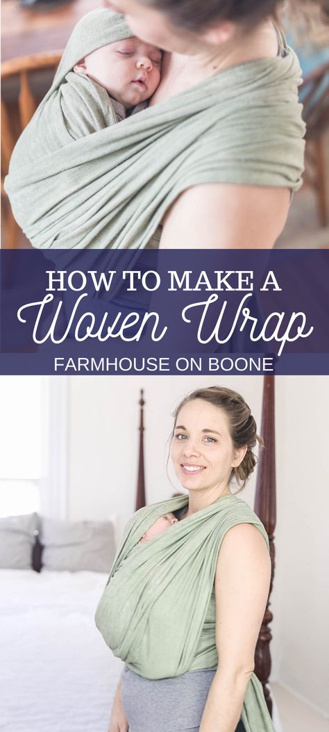 Diy Moby Wrap, How To Use A Baby Wrap, Woven Baby Wrap, Baby Sling Diy, Diy Baby Carrier Wrap, Baby Wrap Tutorial, Baby Sling Pattern, Woven Wrap Carries, Diy Baby Wrap