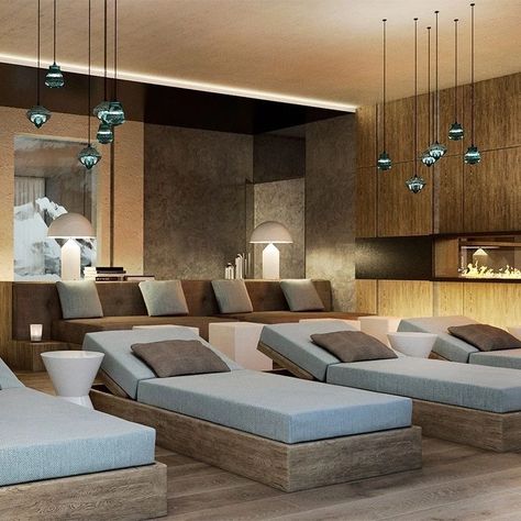 Spa Seating Area, Spa Room Ideas, House Spa, Bunk Bed Room, Clubhouse Design, Home Spa Room, Esthetician Room Decor, Spa Lounge, Esthetician Room