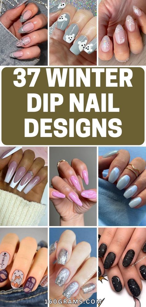 Save this pin for the trendiest winter nail designs that will elevate your style game! Explore stunning dip nail ideas and get inspired for the season. #WinterNailDesigns #NailInspiration #ChillVibesFashion Powder Dipped Nail Ideas, Nail Dip Ideas Winter, Sweater Dip Nails, Dip Powder Nails With Designs Winter, Winter Nail Designs Dip Powder, Powdered Nail Ideas, Sns Winter Nails Ideas, Dec Nails Art Designs, December Nails Dip Powder