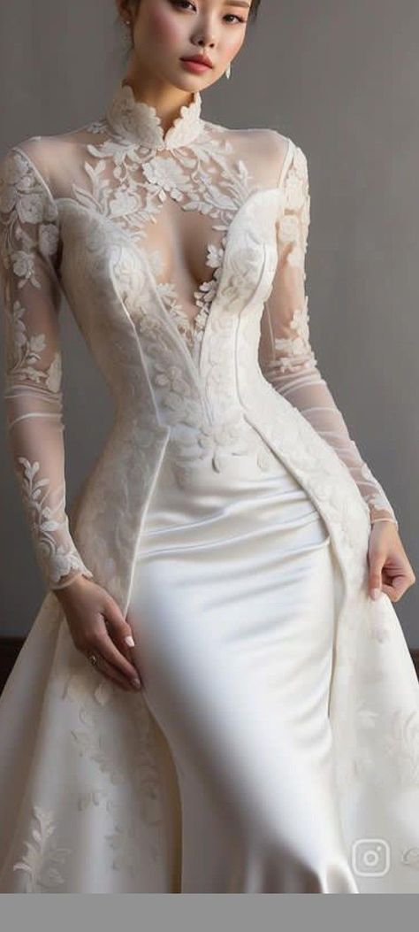 Bridal Mom Dress, After Wedding Dress, Classy Wedding Dress, Gaun Fashion, Stylish Wedding Dresses, Fancy Wedding Dresses, Womens Wedding Dresses, Dream Wedding Ideas Dresses, فستان سهرة