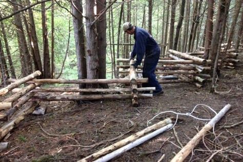 How to Build a Rail Fence - Cathy's Gluten Free Rustic Garden Fence, Log Fence, Split Rail Fence, Rustic Fence, Natural Fence, Garden Decor Diy, Building A Fence, Rail Fence, Farm Fence