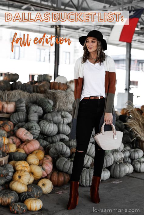 Fall In Dallas Texas, What To Wear In Dallas In October, Dallas Tx Outfits, Fall Weekend Trip, Dallas Things To Do, Downtown Dallas Texas, 2023 Mood, Fall Dates, Autumn Weekend