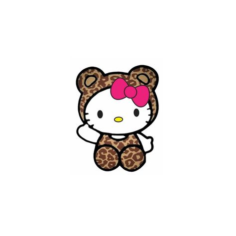 Leopard Hello Kitty, Art Hello Kitty, Hello Kitty Leopard, Kitty Png, Hello Kitty Stickers, Hello Kitty Print, Alternative Disney Princesses, Cheetah Print Wallpaper, Cartoon Hello Kitty