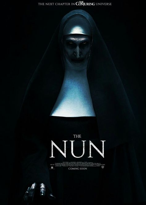 The Nun movie poster #TheNun #TheConjuring Fantastic Movie posters #SciFimovies posters #Horrormovies posters #Actionmovies posters #Dramamovies posters #Fantasymovies posters #Animationmovies Posters The Nun Movie, Nun Movie, The Nun 2, John Gallagher Jr, English Play, Full Mon, The Nun, 2018 Movies, Movie Streaming