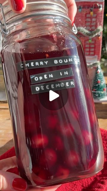 Cherry Bounce Recipe With Honey, Cherry Bounce Recipe, Infused Alcohol, Cherry Bounce, Bourbon Cherries, Crowded Kitchen, Christmas Treats For Gifts, Cherry Cordial, Cherry Brandy