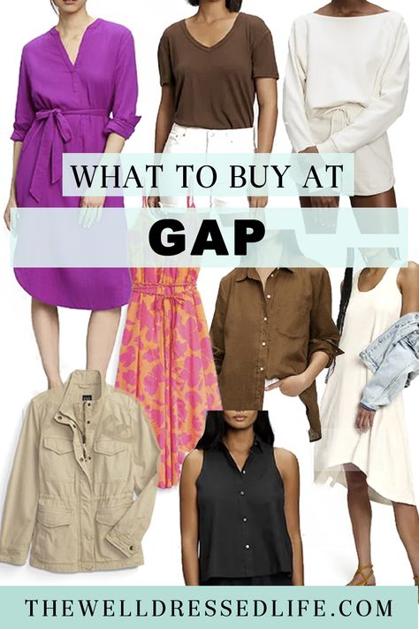 What to Buy at Gap Gap Outfits Women, Gap Outfits, Wardrobe Consultant, Cami Maxi Dress, Outfit Formulas, What To Buy, Classic Wardrobe, Boyfriend Shirt, Gap Women