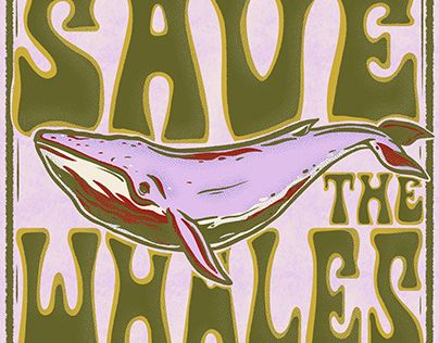 Check out new work on my @Behance profile: ""Save the whales"" http://be.net/gallery/192550323/Save-the-whales Activism Art, Save The Whales, Illustration Adobe Illustrator, Bees Knees, Whales, Working On Myself, New Work, Work On, Adobe Illustrator