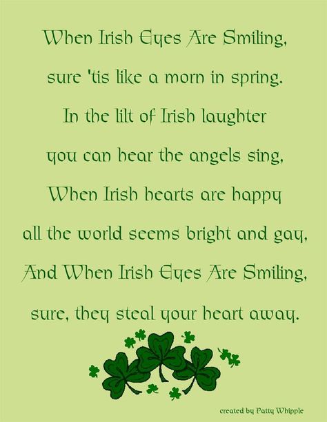 When Irish Eyes Are Smiling sure 'tis like a morn in spring in the lilt of Irish laughter you can hear the angels sing. When Irish hearts are happy all the world seems bright and gay. And when Irish eyes are smiling, sure, they steal your heart away. Stephanie Laurens, Irish Prayer, Irish Sayings, Irish Blessings, Irish Proverbs, Irish Eyes Are Smiling, Account Management, Love Ireland, Irish Quotes