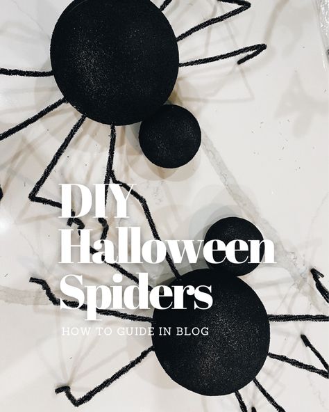 Diy Spider Decorations, Diy Spiders, Diy Halloween Spider, Fall Contest, Diy Spider, Halloween Spiders, Spider Decorations, Trunk Or Treat, Halloween Spider