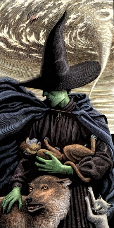 Elphaba Thropp, aka the Wicked Witch of the West, is the green skinned protagonist in the best selling fictional novel titled Wicked: The Life and Times of the Wicked Witch of the West, published in 1995. The Wicked Witch of the West is the antagonist created by author L. Frank Baum from his 1900 Oz novel, The Wonderful Wizard of Oz and most notably in the 1939 MGM film, The Wizard of Oz, portrayed by late actress Margaret Hamilton. Author Gregory Maguire payed homage to Baum and formulated... Elphaba Thropp, The Wicked Witch Of The West, Wonderful Wizard Of Oz, Wicked Musical, Wicked Witch Of The West, Witch Of The West, Strong Female Characters, Land Of Oz, The Wonderful Wizard Of Oz