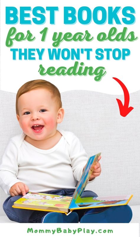 Best Books For One Year Olds They Will Love & Read for years! Books For One Year Olds, Toddler Activties, Best Books For Toddlers, Best Toddler Books, The Best Books To Read, Toddler Games, Books For Toddlers, Rhyming Books, Sound Book