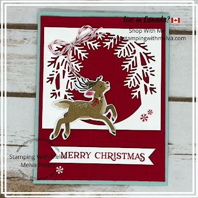 Stamping With Friends Blog Hop - September to December 2024 Mini Catalogue / Stamping With Melva 2024 Stampin Up Mini, Stampin Up Most Adored, Stampin Up Reindeer Fun Cards, Stampin Up Christmas 2024, Reindeer Days Stampin Up Cards, Reindeer Fun Stampin Up Cards, Stampin Up Reindeer Fun, Childrens Christmas Cards, Deer Christmas Cards