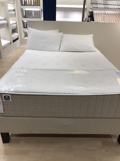 Ikea Mattress, Home Stratosphere, Ikea Boxes, Mattresses Reviews, Best Ikea, Side Sleeper, Firm Mattress, Trundle Bed, Bed Base