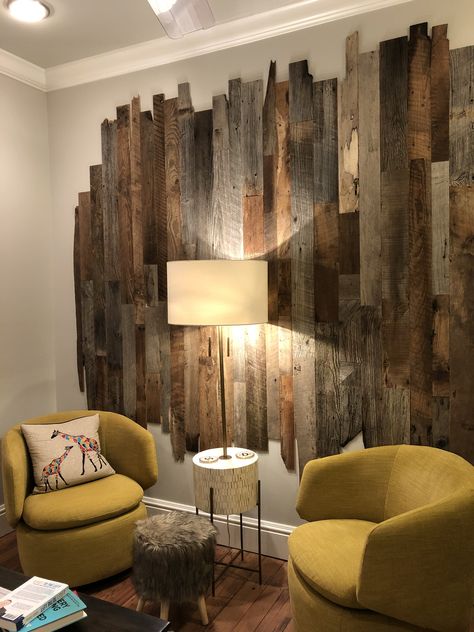 Wood Walls Living Room, Walls Living Room, Wood Wall Design, Shop Barndominium, Bedroom Barndominium, Wood Walls, Diy Rustic Decor, Hallway Ideas Entrance, Rustic Home Design