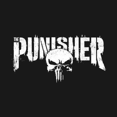 Punisher Stickers, Punisher Artwork, Punisher T Shirt, Typography Shirt Design, Daredevil Netflix, Chris Kyle, Automotive Logo Design, Frank Castle, Grunge Design