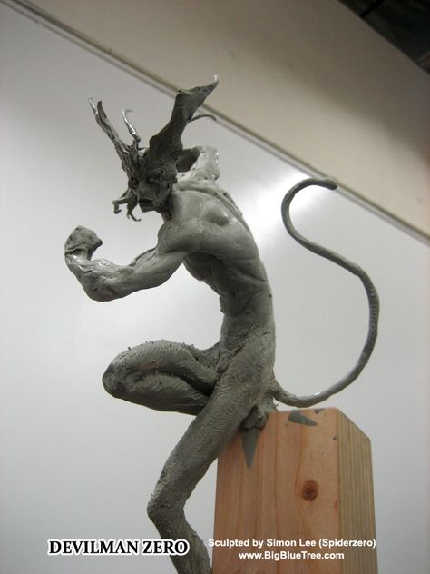 Demon Statue, Monster Sculpture, Simon Lee, Anatomy Sculpture, Cosmic Horror, Figurative Artwork, Monster Concept Art, Unusual Art, Eastern Art