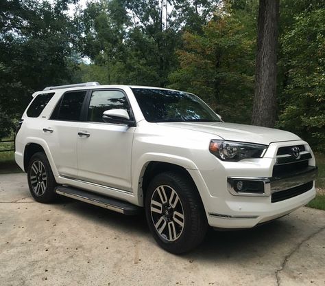 2016 Toyota 4Runner fully loaded...pearl white! Grandma approved!!! White Four Runner, Forerunner Toyota, White Toyota 4runner, White 4runner, 4runner White, Toyota Forerunner, Toyota 4runner Interior, Toyota Runner, Toyota 2010