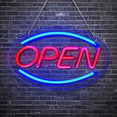 Neon Wall Lights, Neon Open Sign, Coffee Artwork, Sign Board Design, Acrylic Signage, Neon Wall, Neon Decor, Beauty Salon Decor, Bright Art