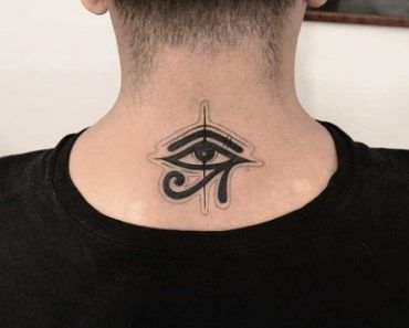 In this particular tattoo, the wearer has Eye Of Horus Eye Of Ra Tattoo, Evil Eye Tattoo Men, Eye Of Ra Tattoo, Masonic Tattoos, Eye Of Horus Tattoo, Egyptian Eye Tattoos, Horus Tattoo, Evil Eye Tattoo, Self Love Tattoo