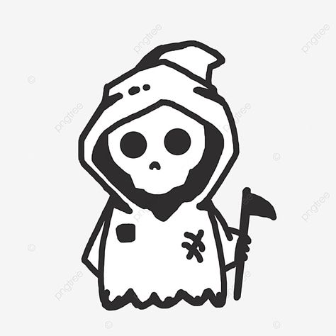 cute grim reaper clip art Doddleoddle Art, Cute Grim Reaper, Reaper Drawing, Lip Drawing, Art Clip, Ad Art, Grim Reaper, Clipart Images, Free Png