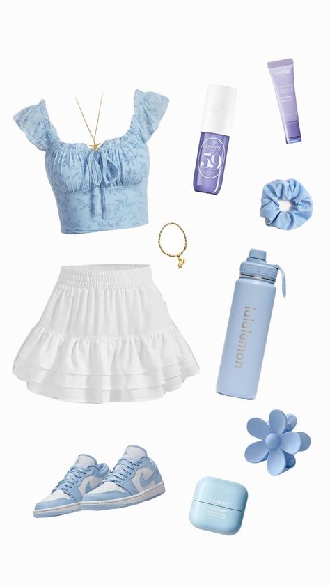 Outfit Inspo For Summer, Cute Dress Outfits, Better Style, Cute Fit, Blue Outfit, Character Outfits, Preppy Outfits, Outfits Aesthetic, Concert Outfit